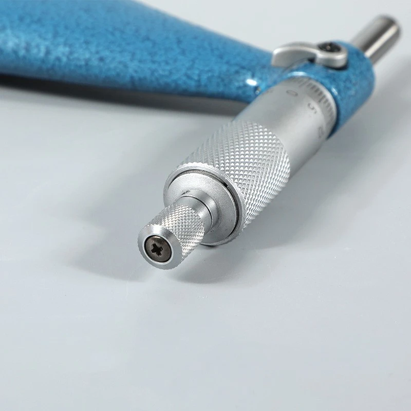 Micrometer With Interchangeable Anvils
